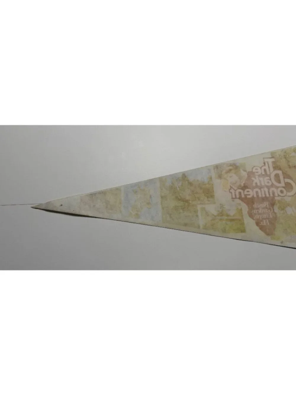 Vintage 1980s The Dark Continent Busch Gardens Tampa Florida Full Size Pennant
